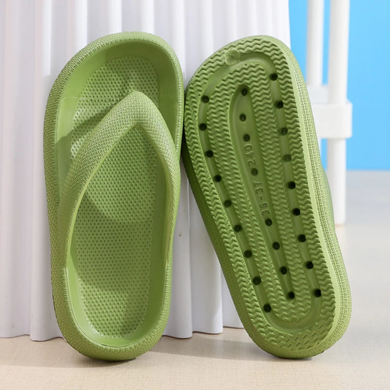 Men Shoes On Sale - Tongs compensées antidérapantes pour femme, collection