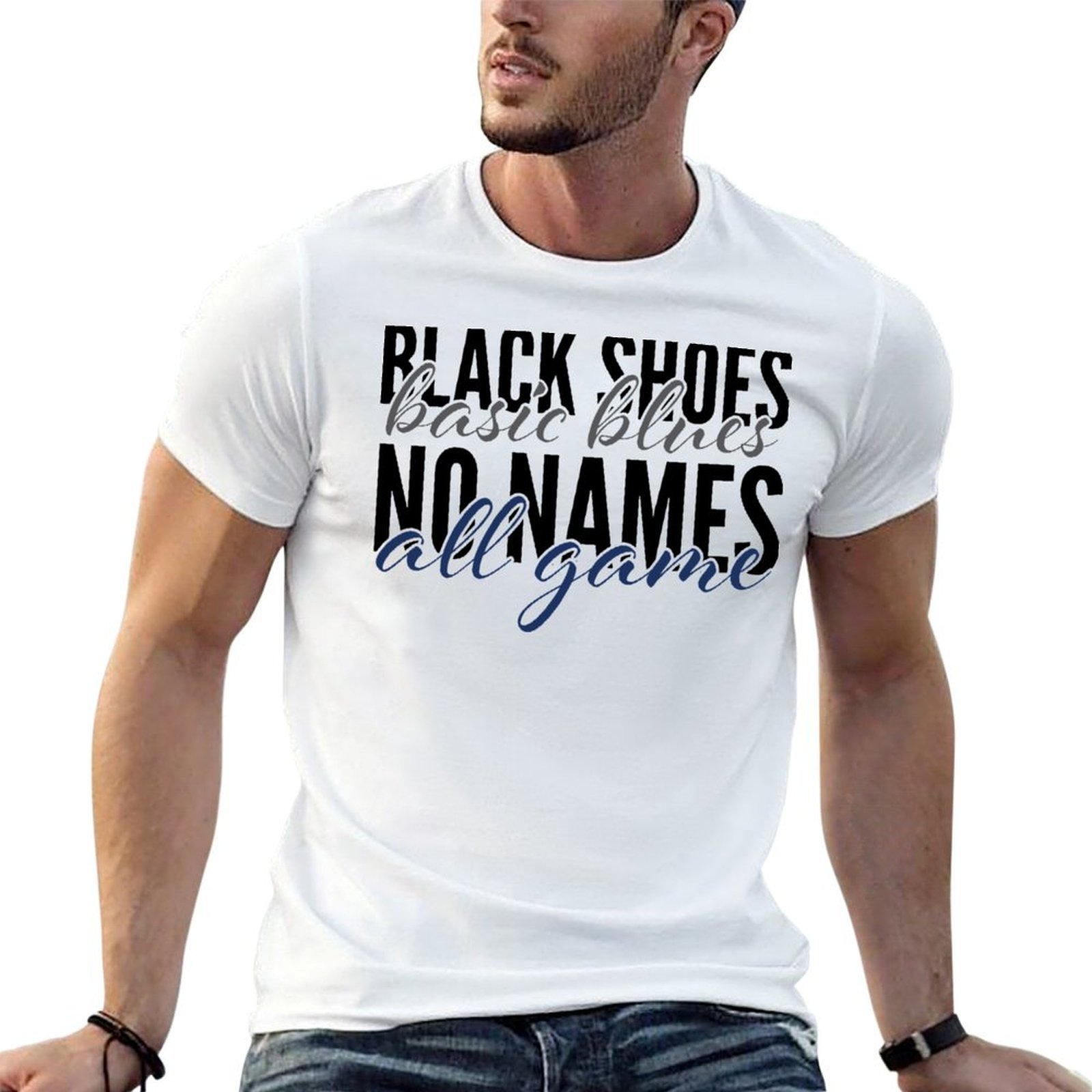 Men'S Shoes For Crews - Chaussures noires, bleus basiques... T-shirt à