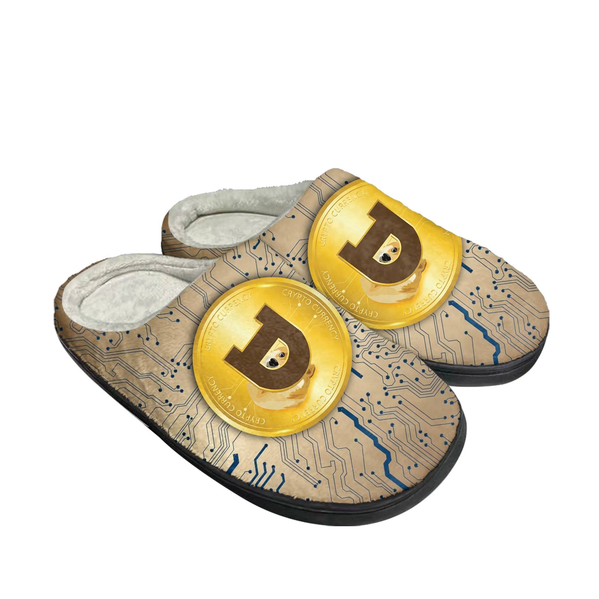 Men Shoes For Winter - Dogecoin Crypto monnaie chien pièce maison
