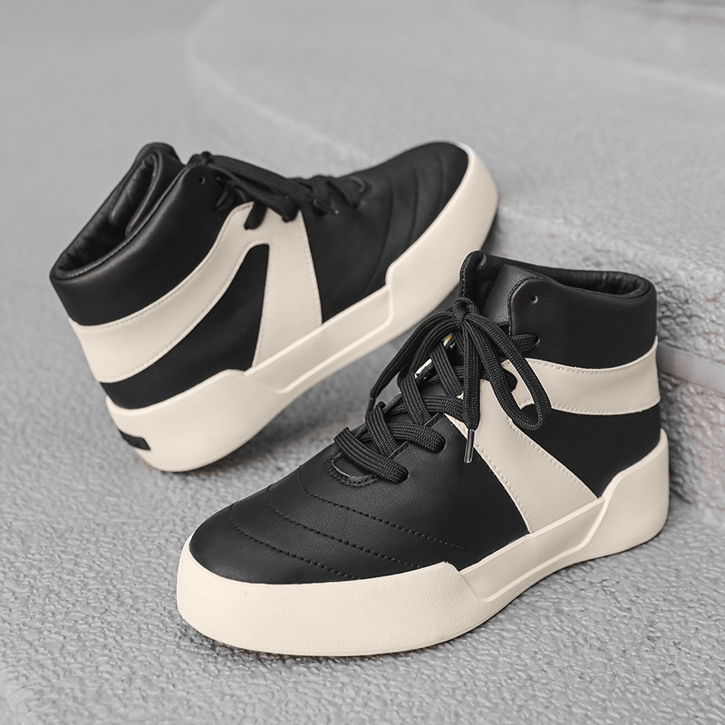 Men Shoes White Colour - Mode lumière Aniti Slip haut blanc