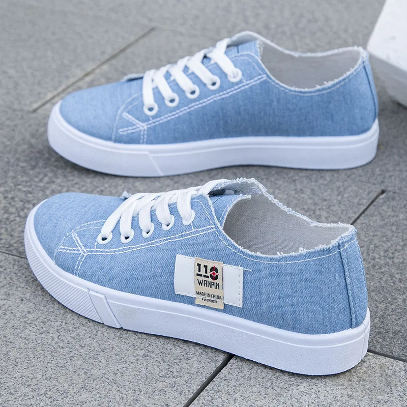 Men Shoes On Sale - Baskets basses en toile pour femme