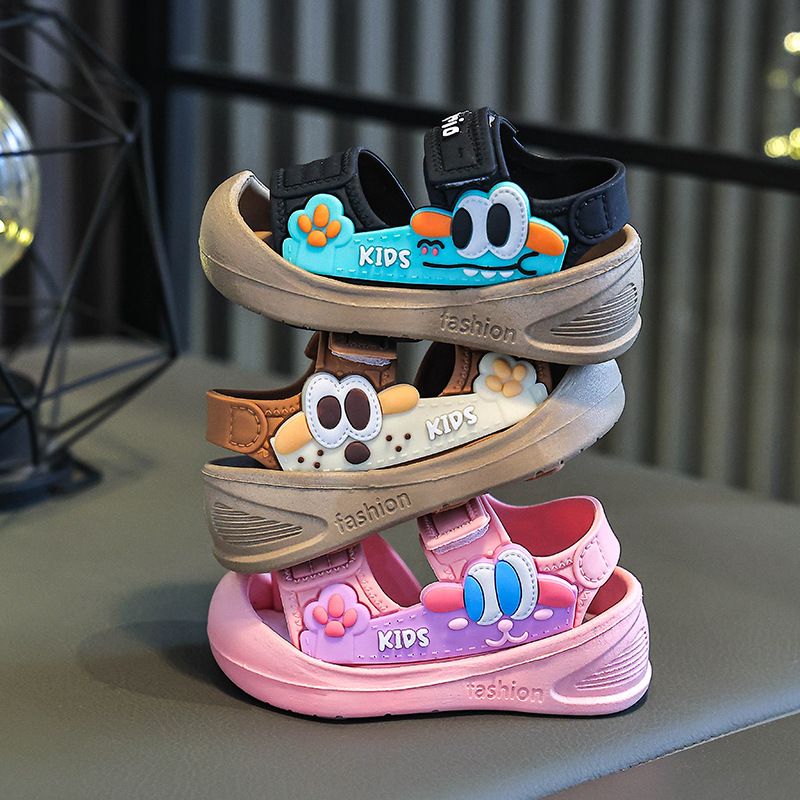 Men'S Shoes With Velcro - Sandales Bébé Fille 2026 Nouveauté Tout-terrain