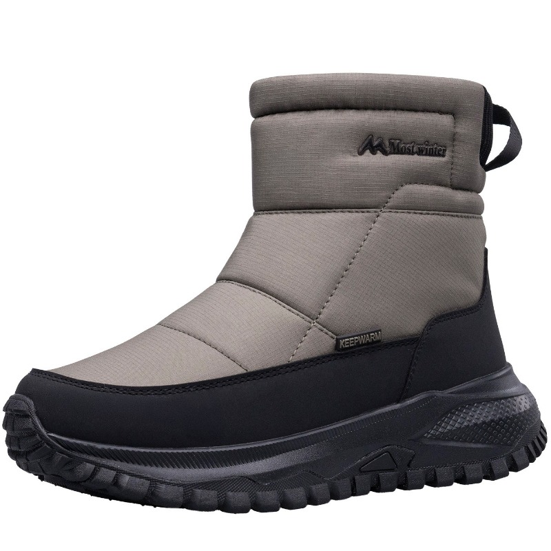 Men'S Shoes Zipper - Bottes pour hommes, bottes de neige