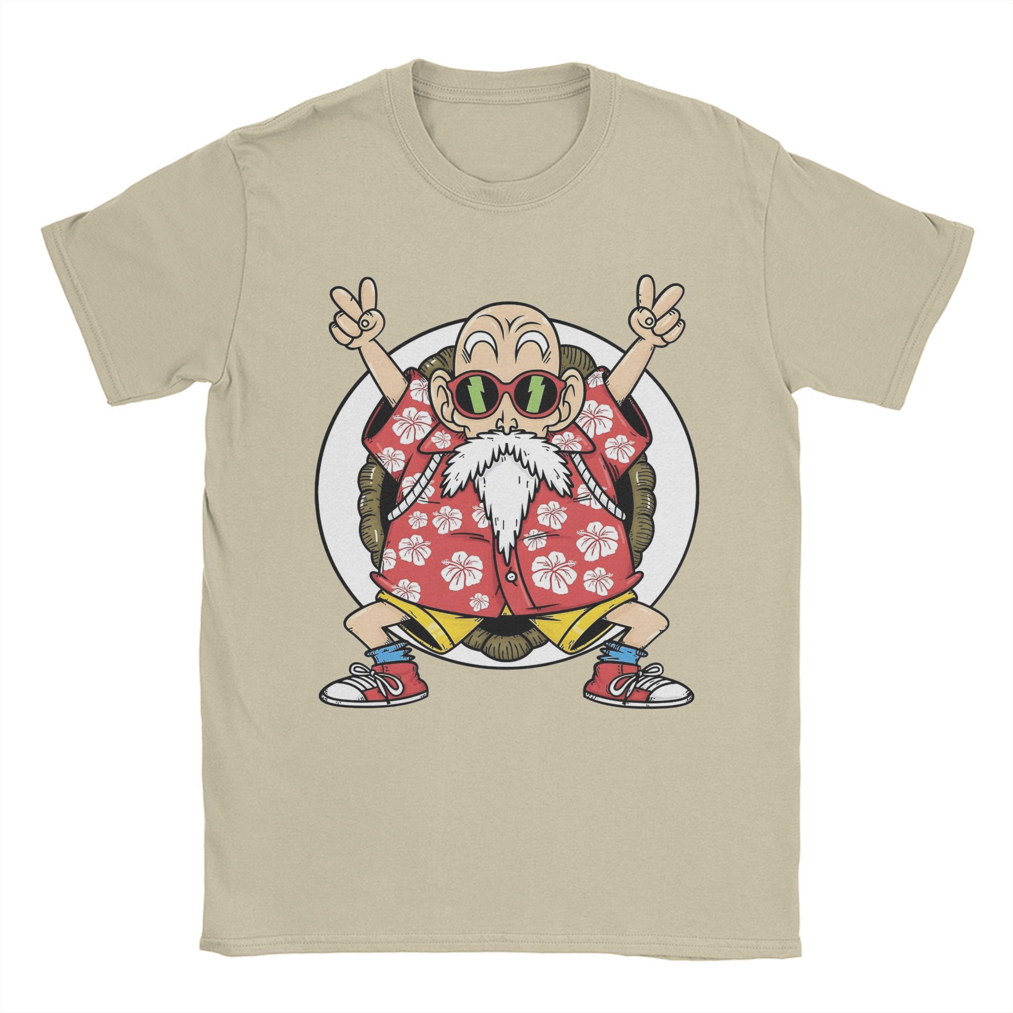 Men'S Shoes For Crews - T-shirts Dragon Ball Maître Roshi Tortue
