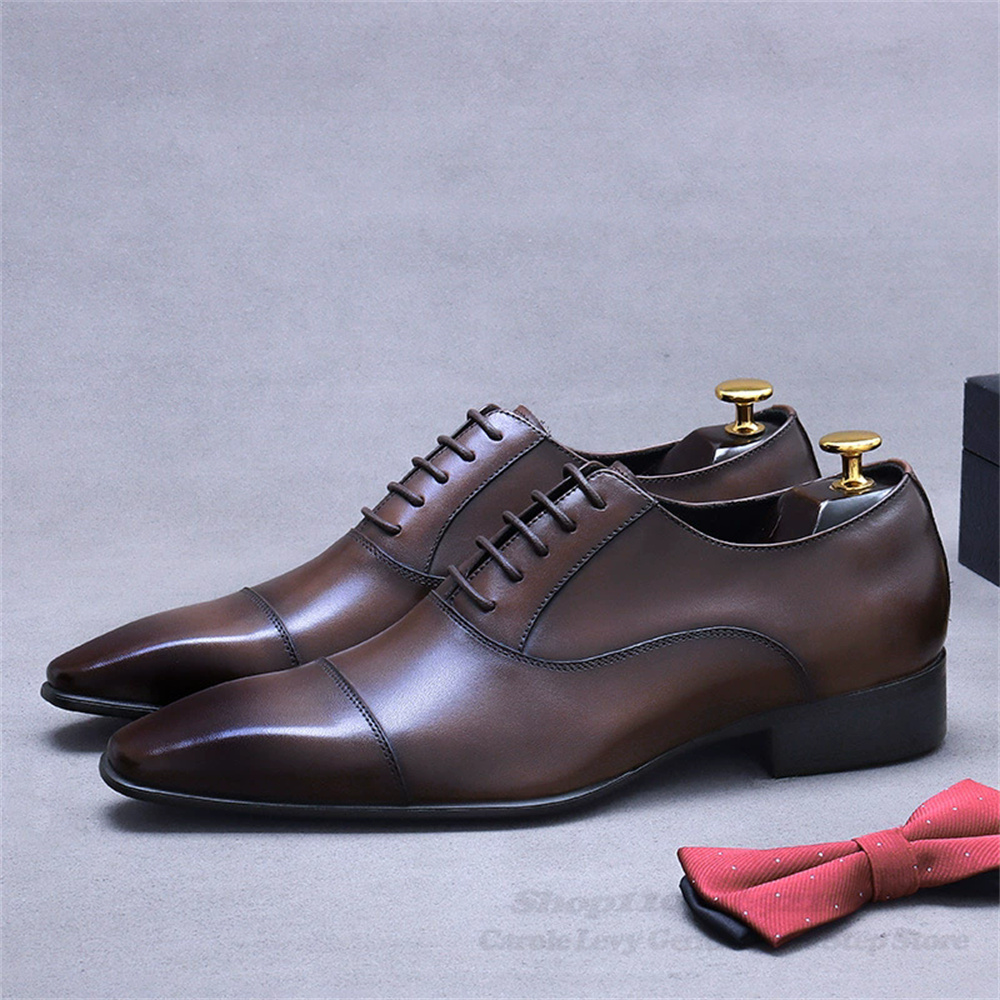 Hommes Oxford chaussures en cu - Men Shoes Formal avis et prix