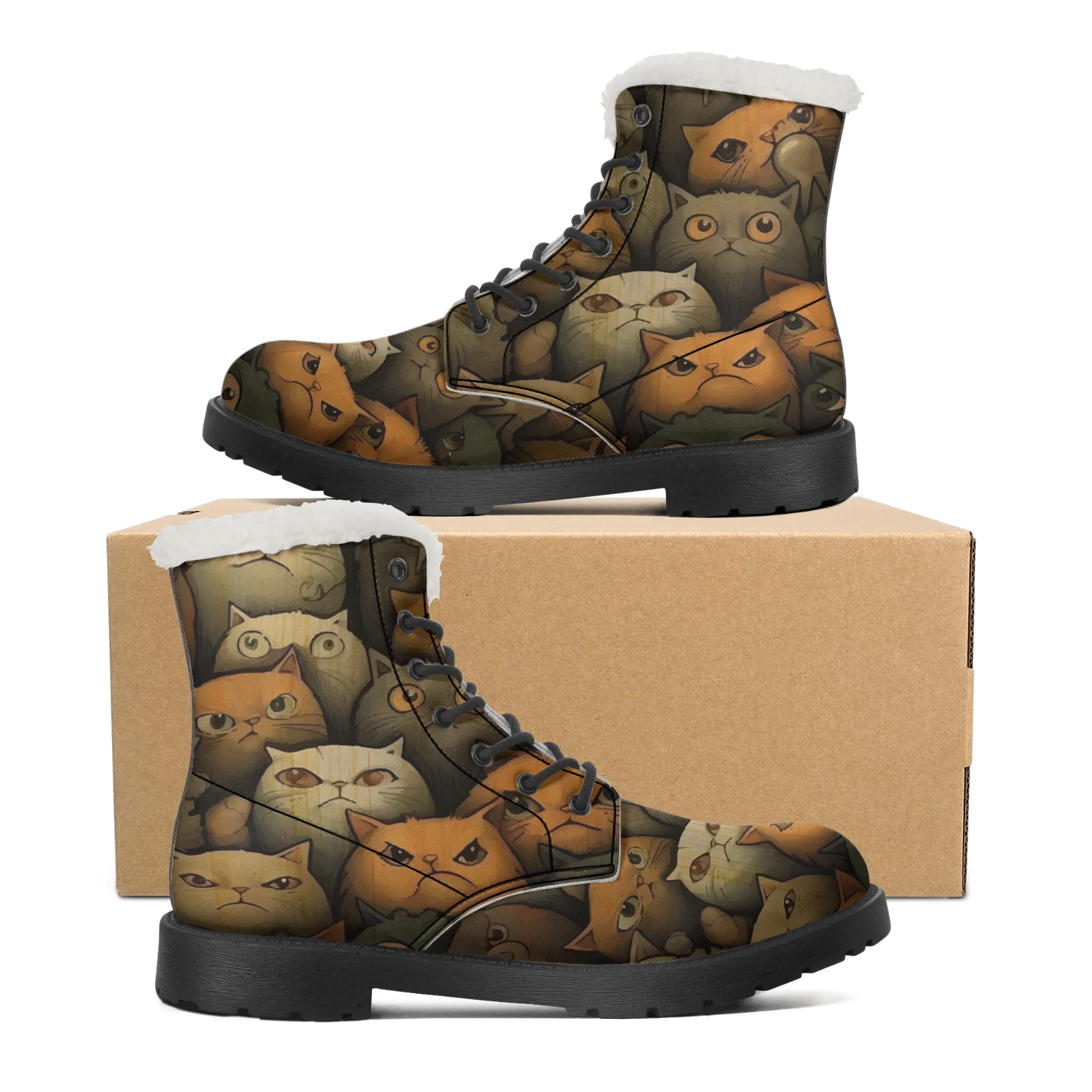 Bottes de neige en peluche à i - Men Shoes Eu To Us Size avis et prix