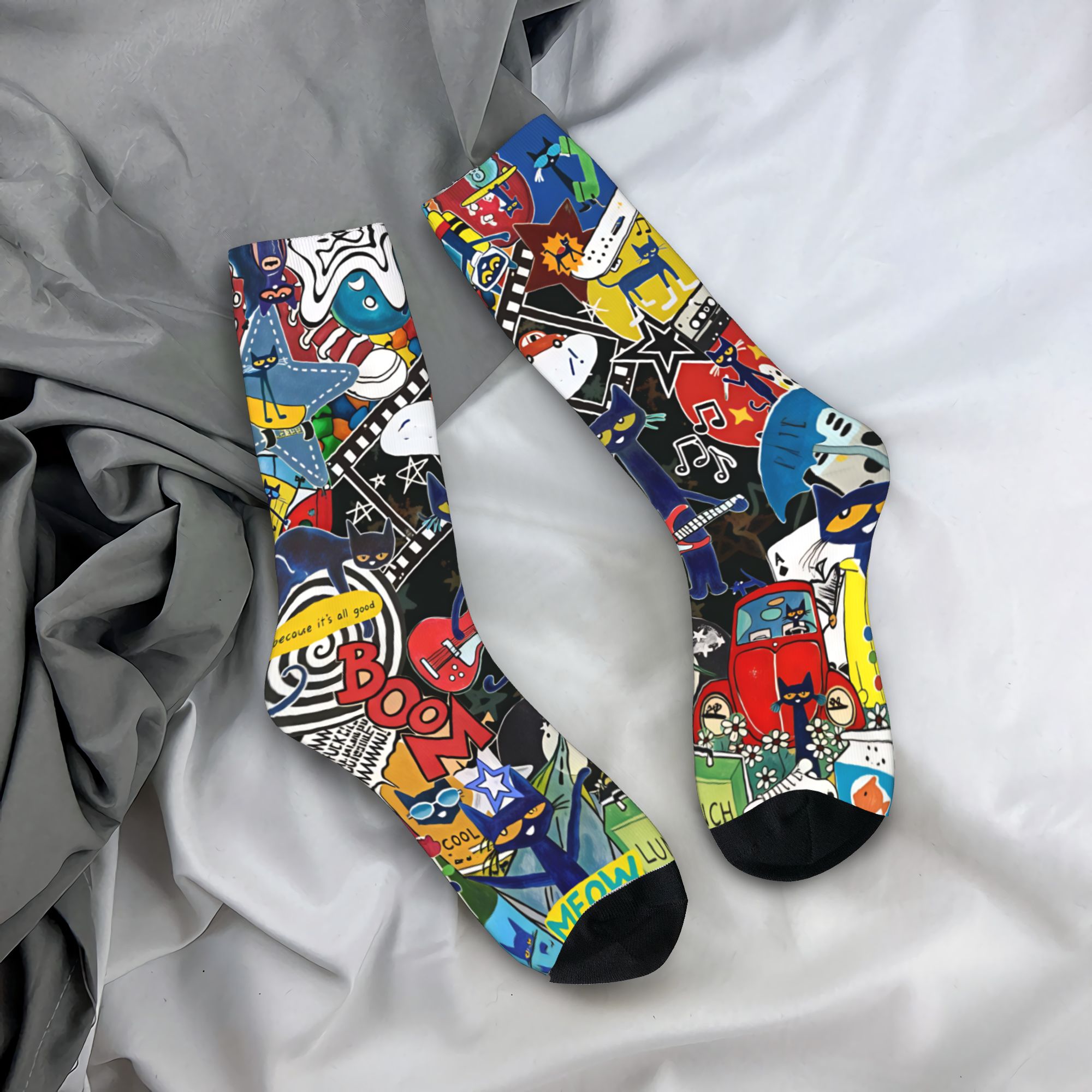 Pete The Cat I Love My White S - Men'S Shoes For Crews avis et prix