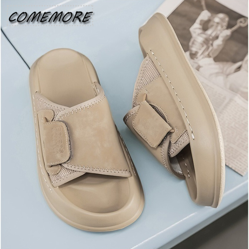 Comemore – pantoufles d'intéri - Men'S Shoes With Velcro avis et prix