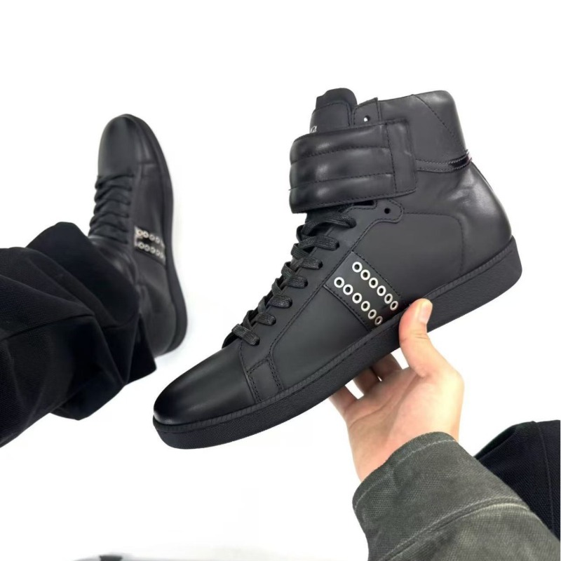 Baskets montantes en cuir véri - Men Shoes White Colour avis et prix
