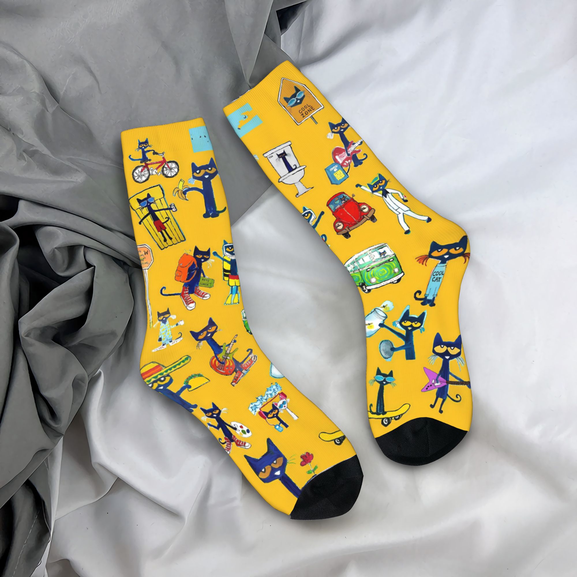Pete The Cat I Love My White S - Men'S Shoes For Crews avis et prix