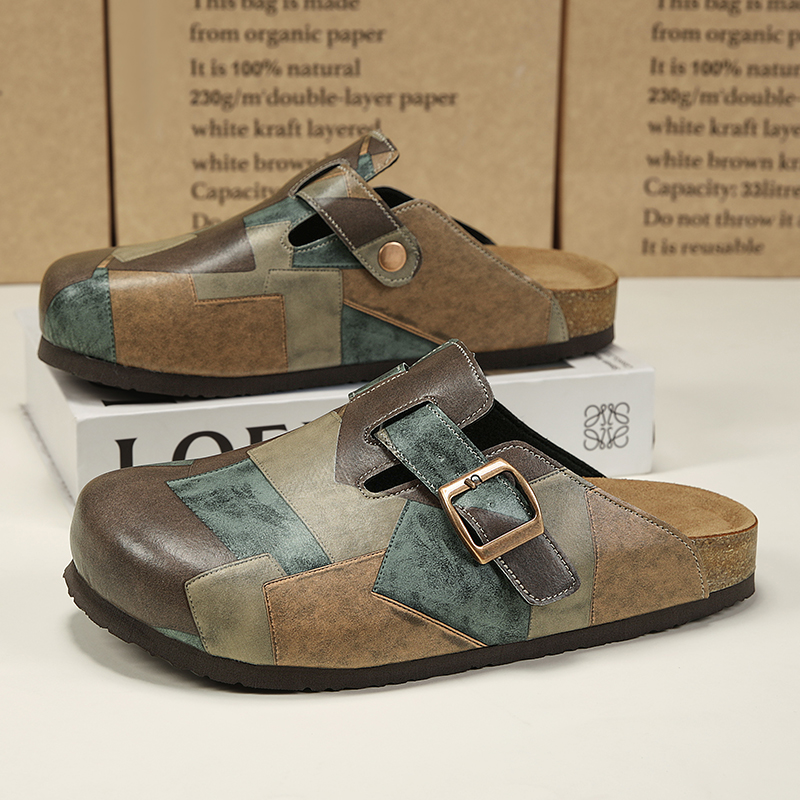 Pantoufles unisexes à bout fer - Men Shoes On Sale avis et prix