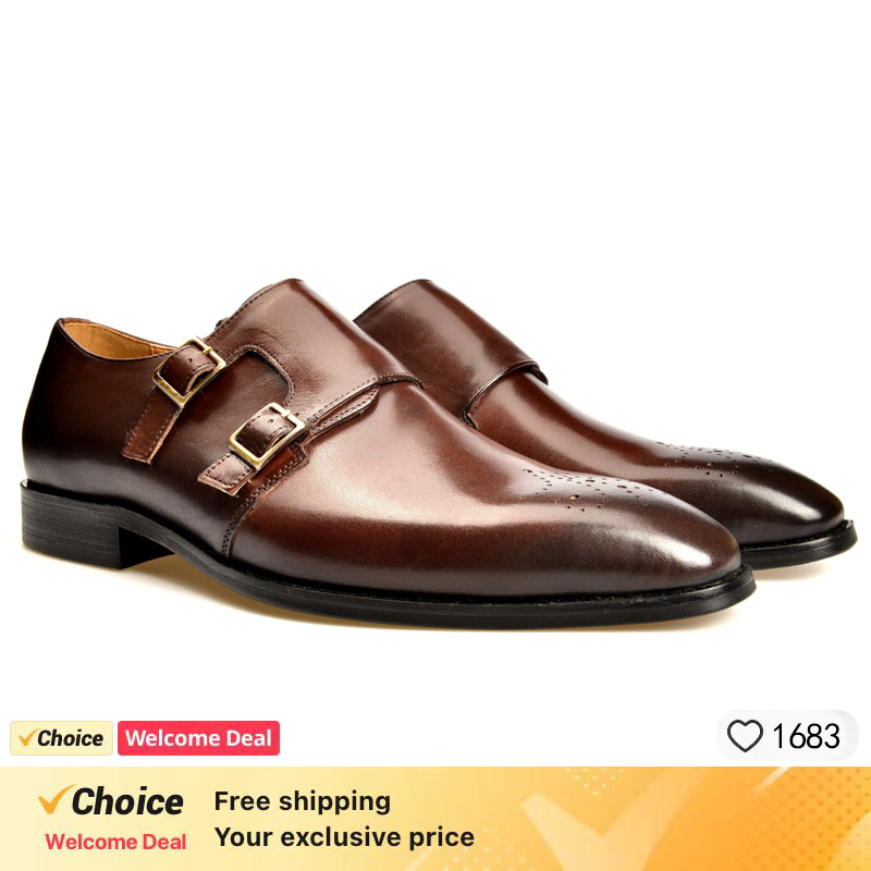 Chaussures habillées en cuir p - Men Shoes Eu To Us Size avis et prix