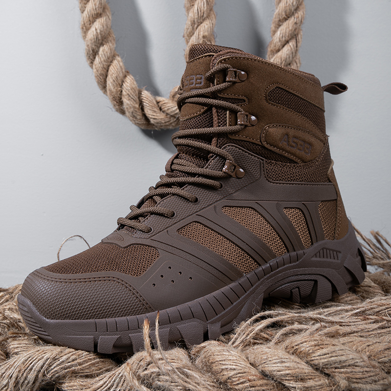 Hommes bottes tactiques à lace - Men'S Shoes Zipper avis et prix