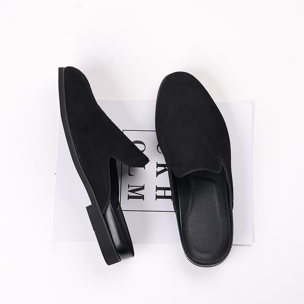 Mules en daim pour homme, moca - Men Shoes Formal avis et prix