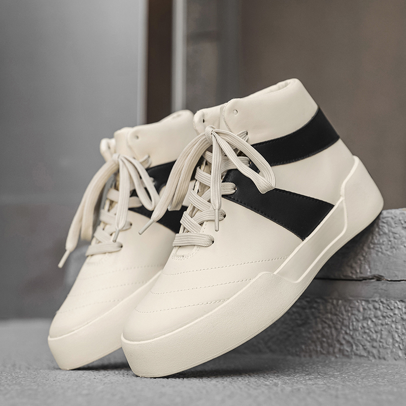 Mode lumière Aniti Slip haut b - Men Shoes White Colour avis et prix