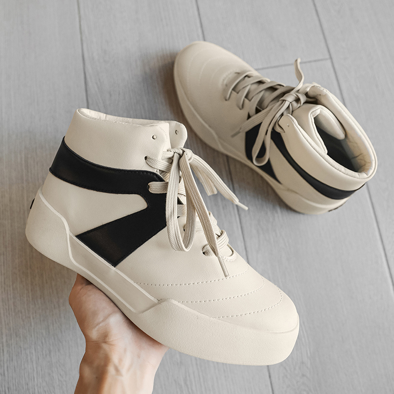 Mode lumière Aniti Slip haut b - Men Shoes White Colour avis et prix