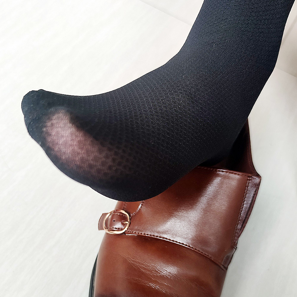 Chaussettes hautes noires text - Men'S Shoes For Crews avis et prix