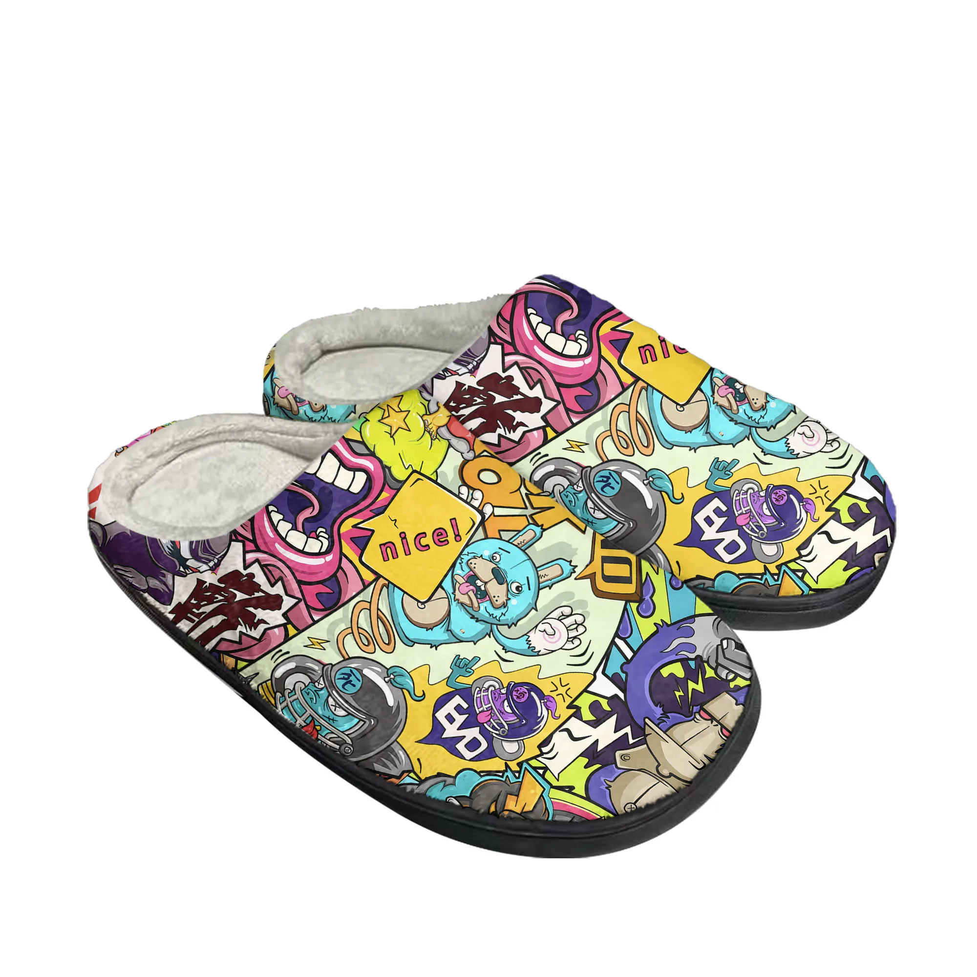Street Art Graffiti maison cot - Men Shoes For Winter avis et prix