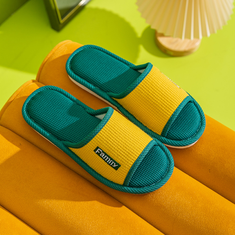 Chaussons en lin gaufré pour f - Men'S Shoes Non Slip avis et prix