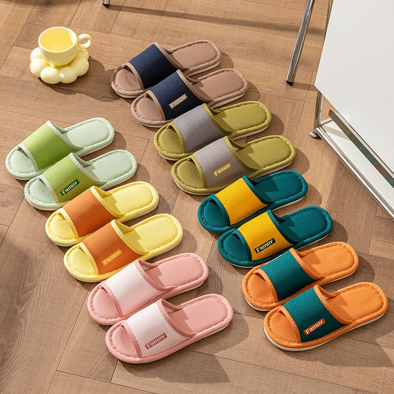 Chaussons en lin gaufré pour f - Men'S Shoes Non Slip avis et prix