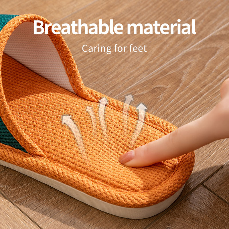 Chaussons en lin gaufré pour f - Men'S Shoes Non Slip avis et prix