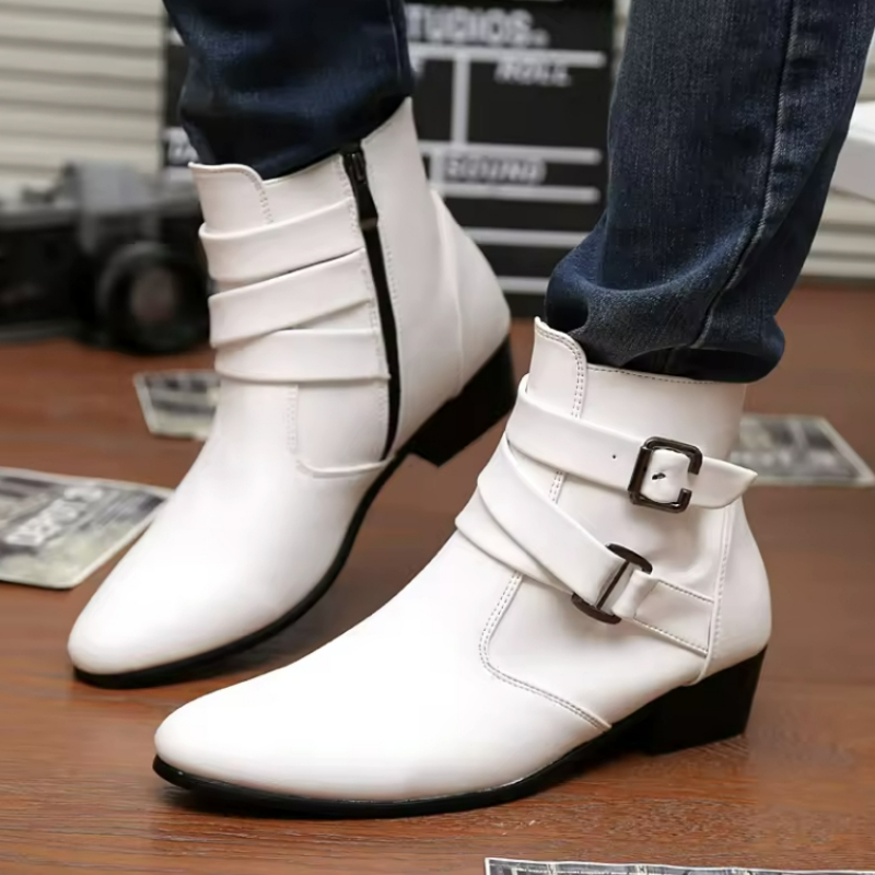 Bottines Chelsea en cuir de lu - Men Shoes Formal avis et prix