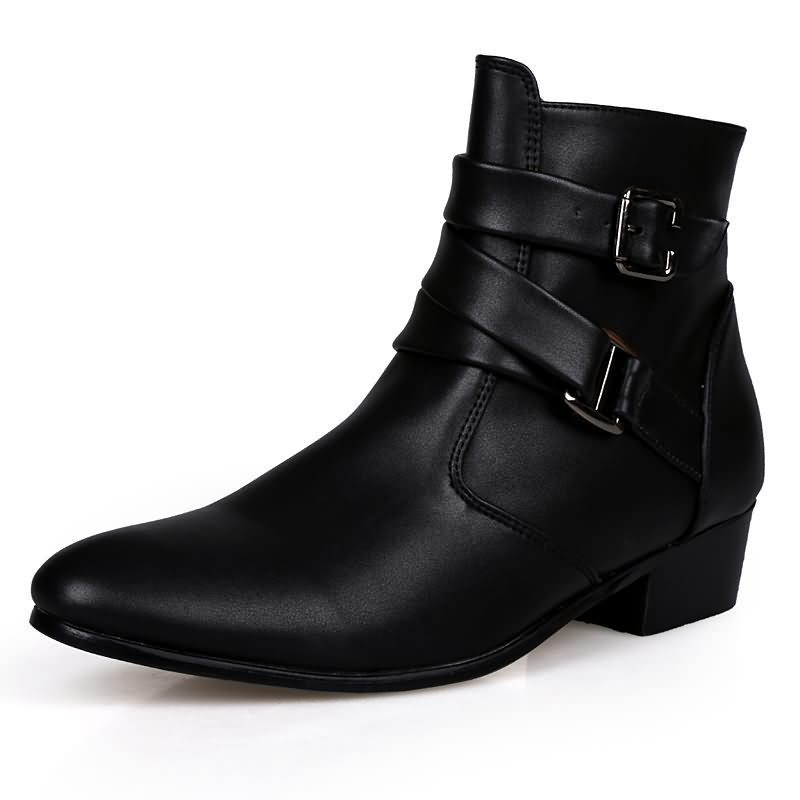 Bottines Chelsea en cuir de lu - Men Shoes Formal avis et prix