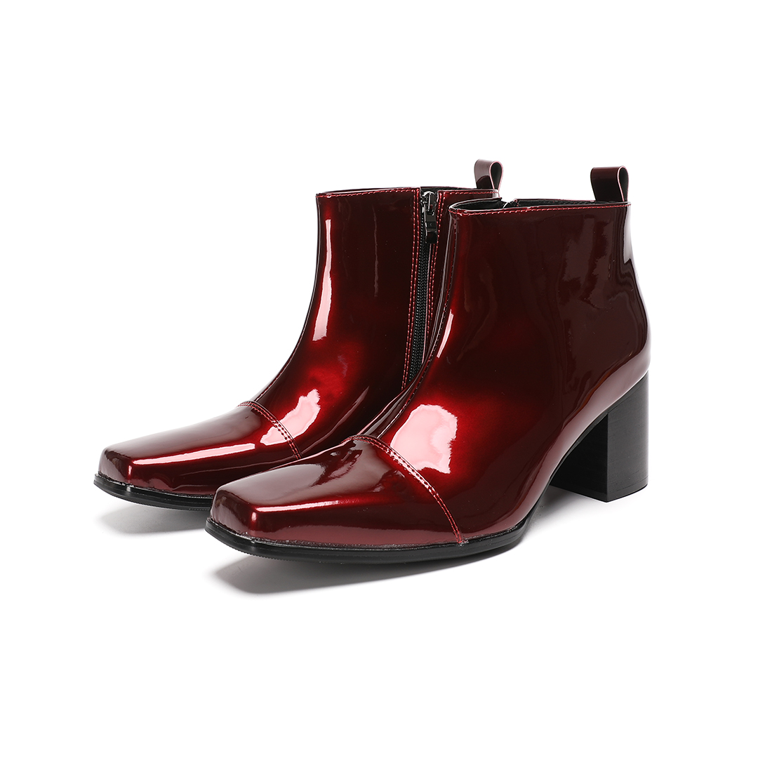 Bottes courtes pour homme en c - Men'S Shoes Zipper avis et prix