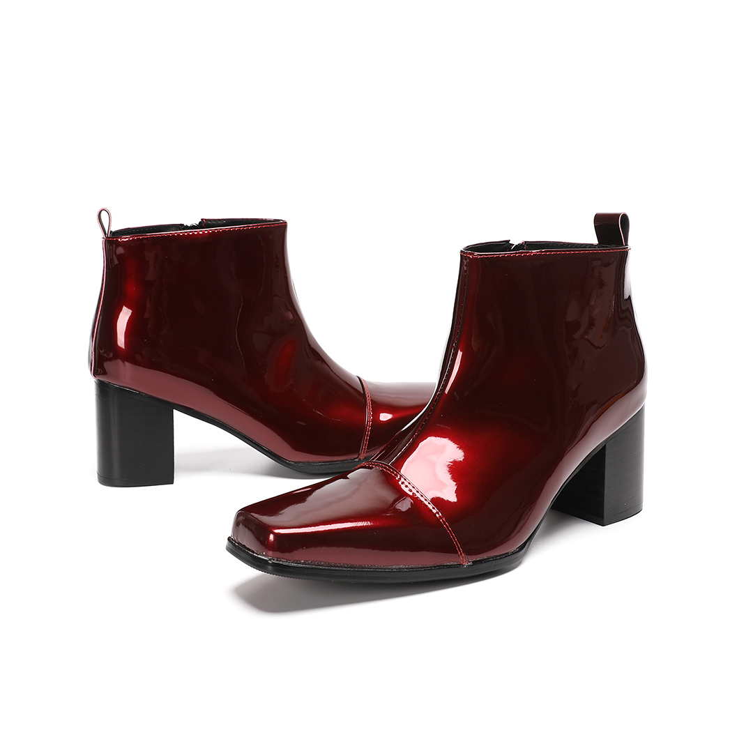 Bottes courtes pour homme en c - Men'S Shoes Zipper avis et prix