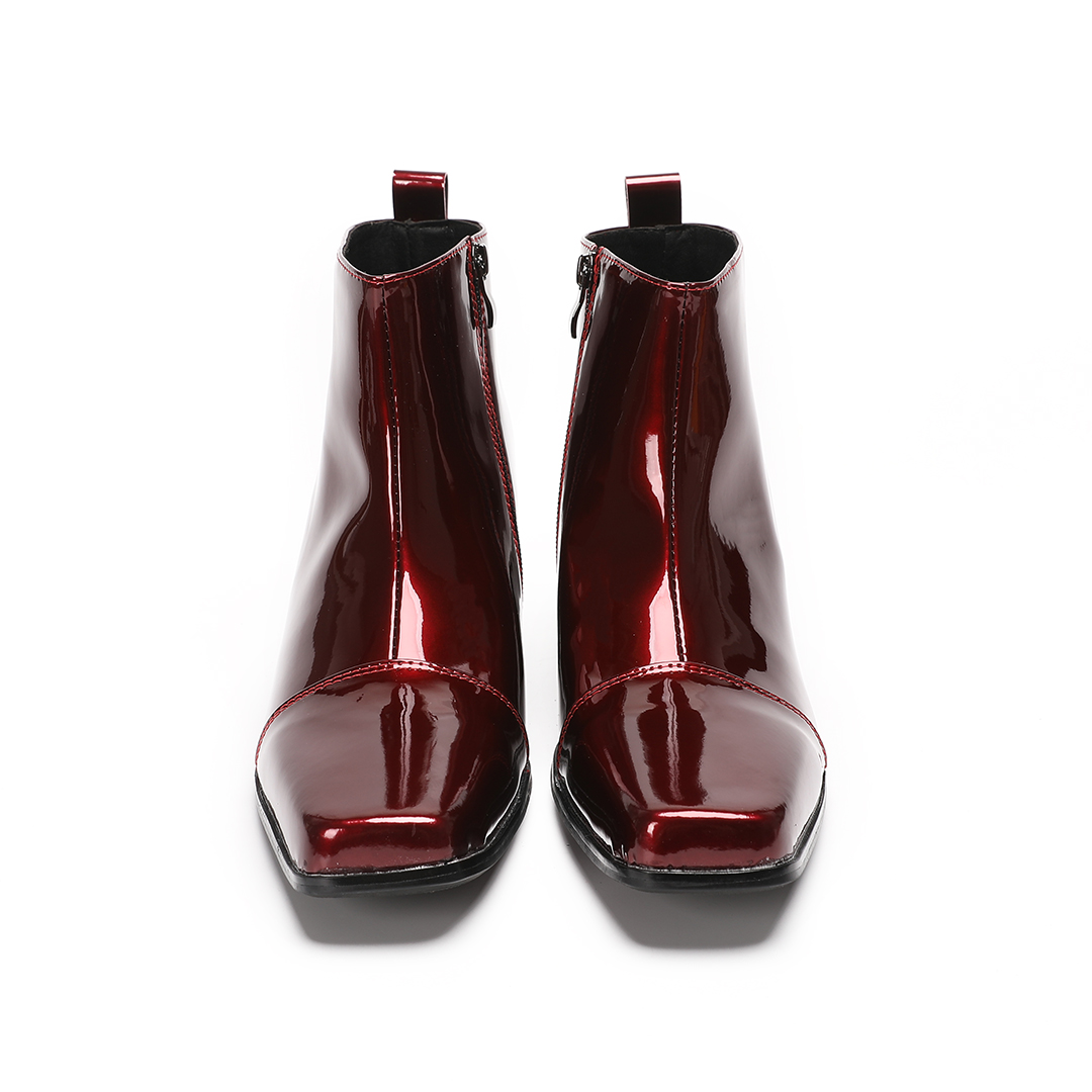 Bottes courtes pour homme en c - Men'S Shoes Zipper avis et prix