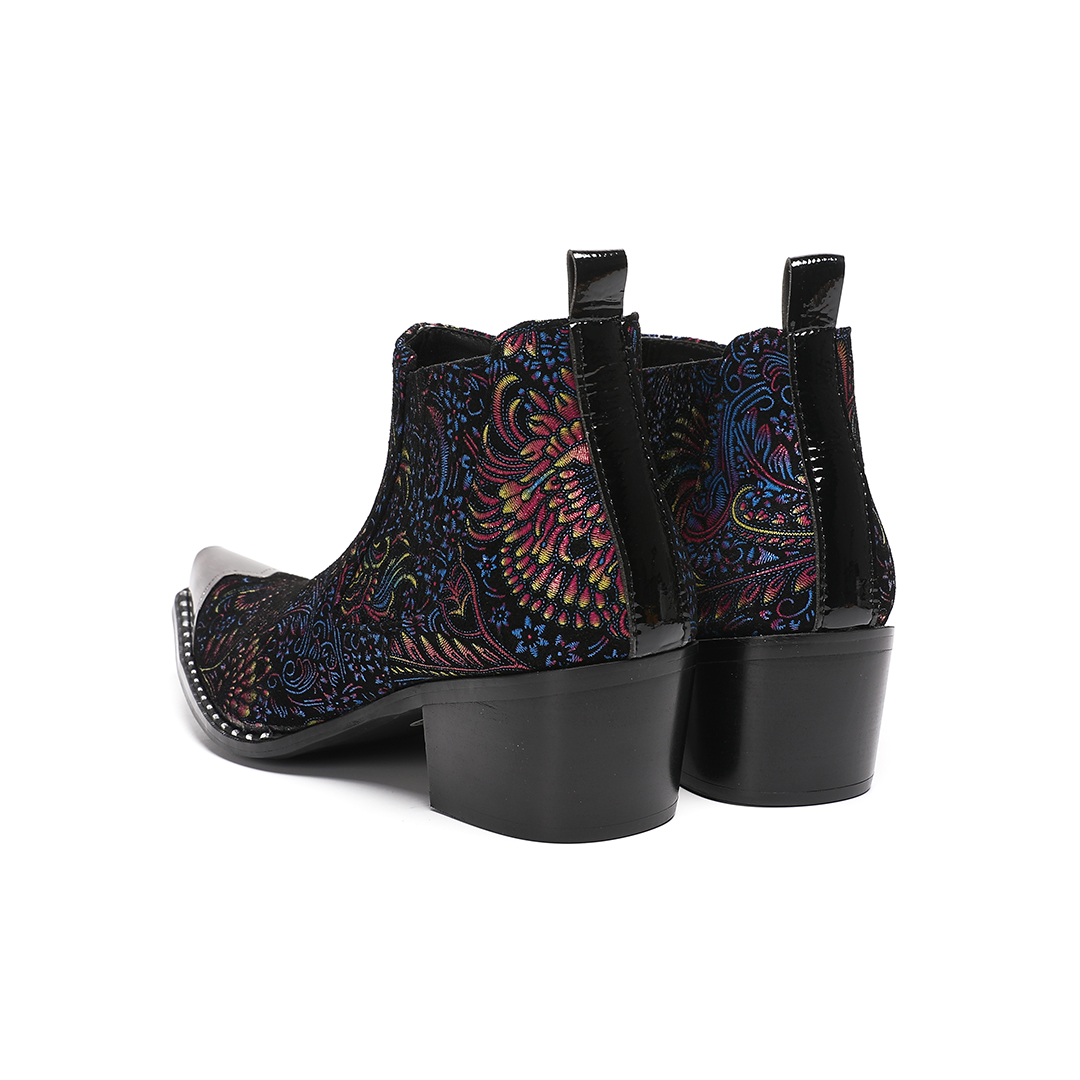 Bottes courtes en cuir véritab - Men'S Shoes Zipper avis et prix