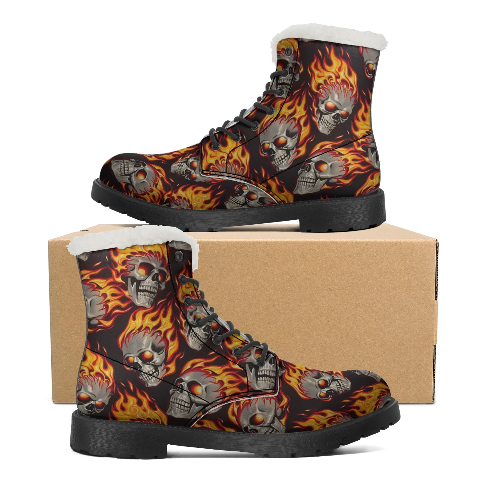 Bottes de neige à motifs de cr - Men Shoes Eu To Us Size avis et prix