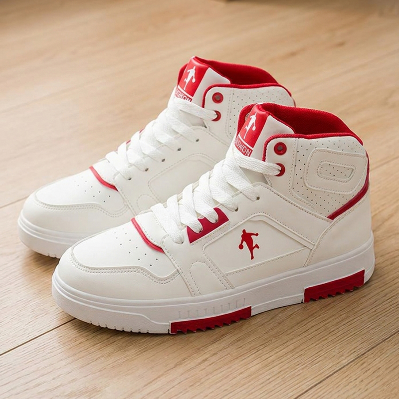Sneakers blanches à tige haute - Men Shoes White Colour avis et prix