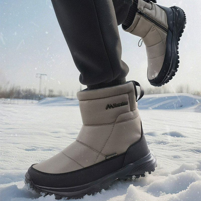 Bottes pour hommes, bottes de  - Men'S Shoes Zipper avis et prix