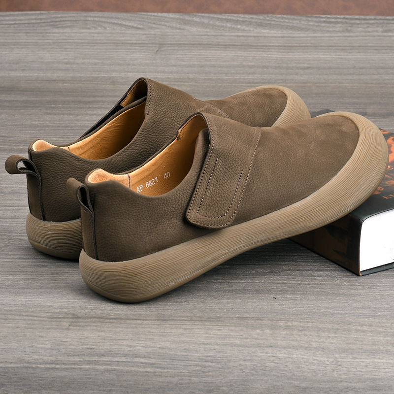 Mocassins décontractés pour ho - Men'S Shoes With Velcro avis et prix