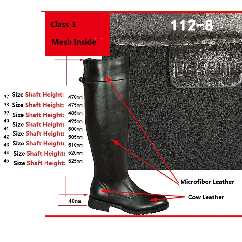 Bottes d'équitation en cuir vé - Men'S Shoes Zipper avis et prix