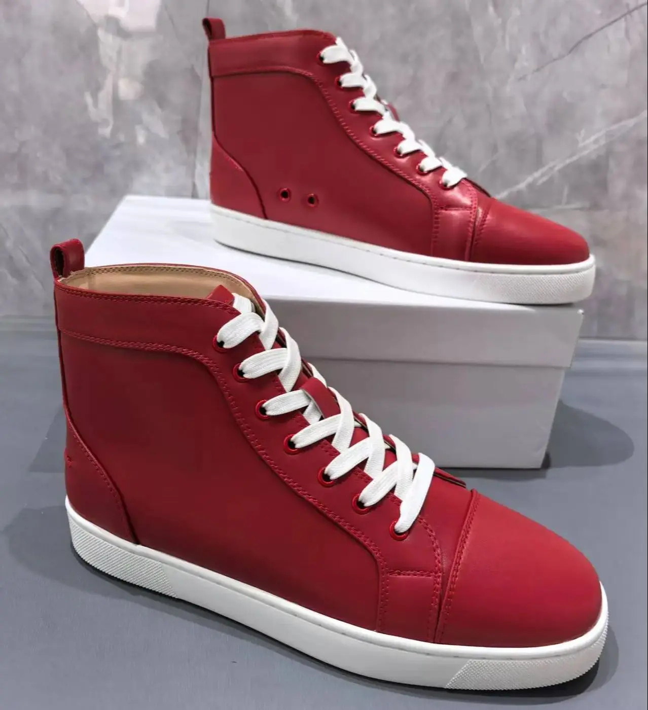 Baskets montantes pour homme à - Men Shoes White Colour avis et prix